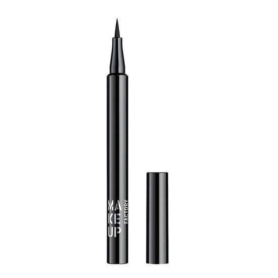 خط چشم ماژیکی شماره 01 ضدآب میکاپ فکتوری MAKEUP FACTORY مدل Waterproof Eye Liner حجم 1.1میل