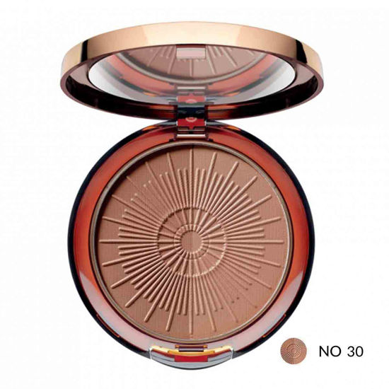 پنکک برنز بادوام شماره 30 آرت دکو ARTDECO مدل Bronzing وزن 10 گرم