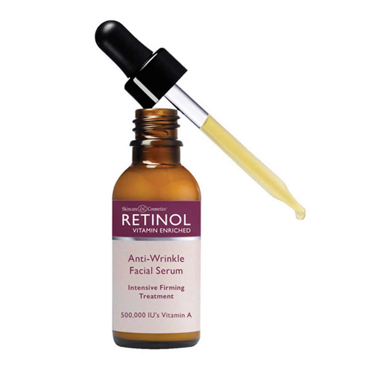 سرم ضد چروک قوی رتینول RETINOL مدل ANTI-WRINKLE FACIAL SERUM حجم 30 میل