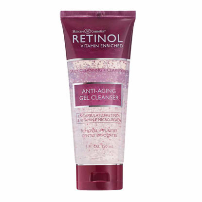 ژل پاک کننده ، لایه بردار و ضد چروک رتینول RETINOL مدل ANTI-AGING GEL CLEANSER حجم 150 میل