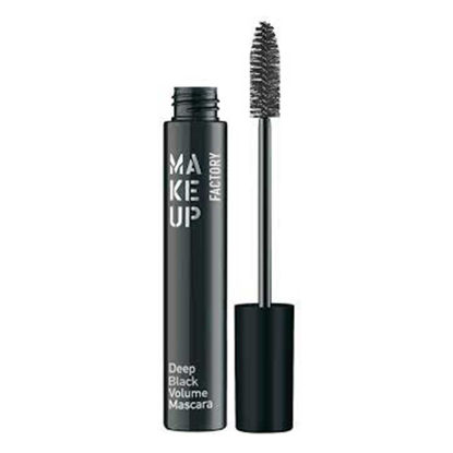 ریمل حجم دهنده فوق العاده مشکی 01 میکاپ فکتوری MAKEUPFACTORY مدل Deep Black حجم 18 میل