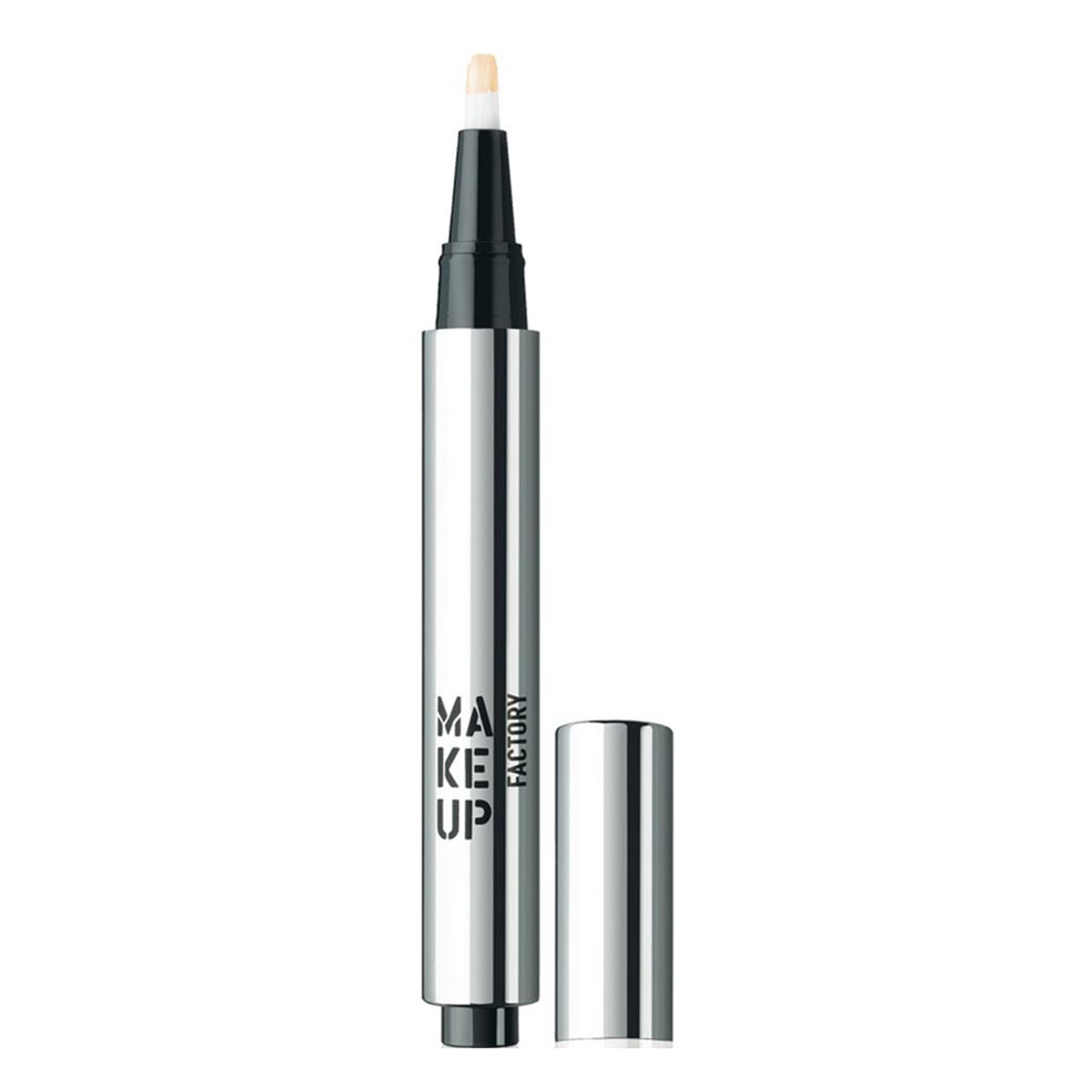 کانسیلر پمپی برس دار شماره 2 میکاپ فکتوری MAKEUP FACTORY مدل Light Reflecting Concealer حجم 2.5 میل