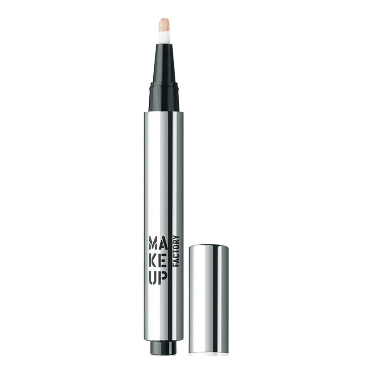 کانسیلر پمپی برس دار شماره 3 میکاپ فکتوری MAKEUP FACTORY مدل Light Reflecting Concealer حجم 2.5 میل