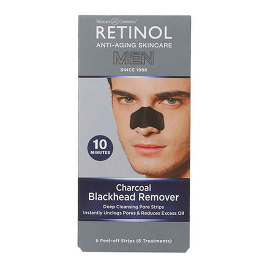 چسب بینی مردانه حاوی زغال رتینول RETINOL بسته 6 عددی