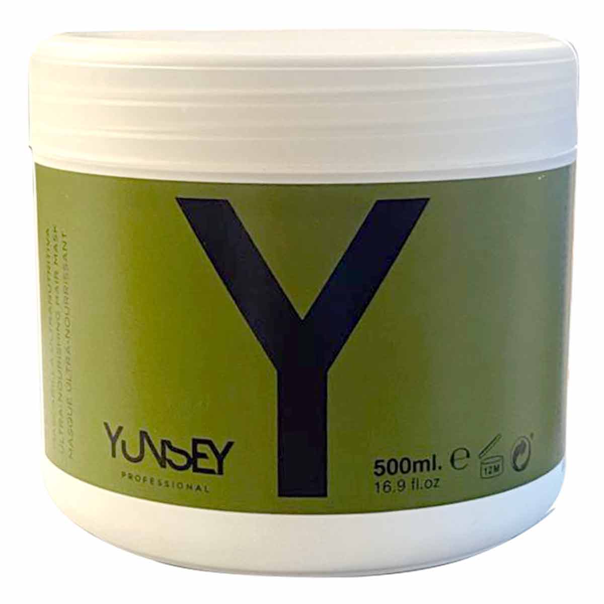 ماسک مو اولترا ویتامینه یانسی YUNSEY مدل  ULTRA NOURISHING MASK REPAIR مغذی و ترمیم کننده قوی موهای آسیب دیده حجم 500 میل