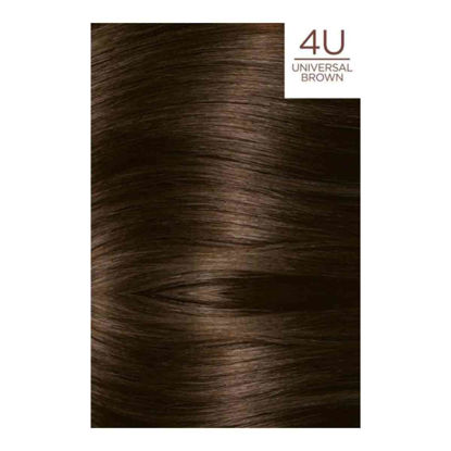 کیت رنگ مو فاقد آمونیاک شماره 4U لورال LOREAL سری EXCELLENCE 