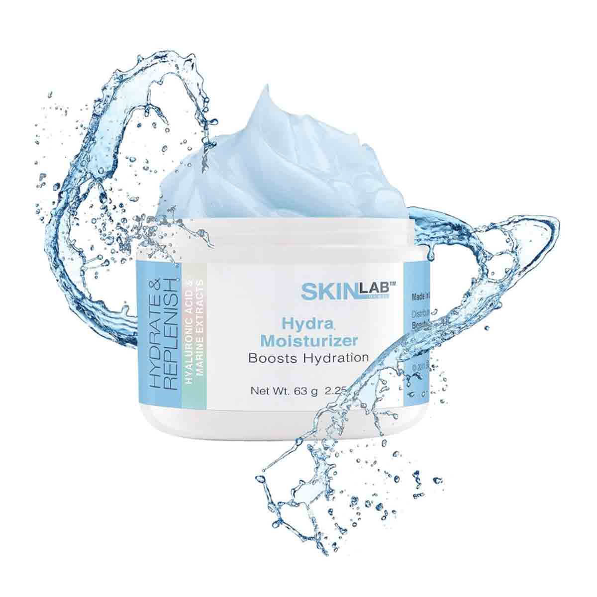  ژل کرم آبرسان و مرطوب کننده صورت اسکین لب SKINLAB مدل HYDRATE & REPLENISH حاوی هیالورونیک اسید حجم 63 میل