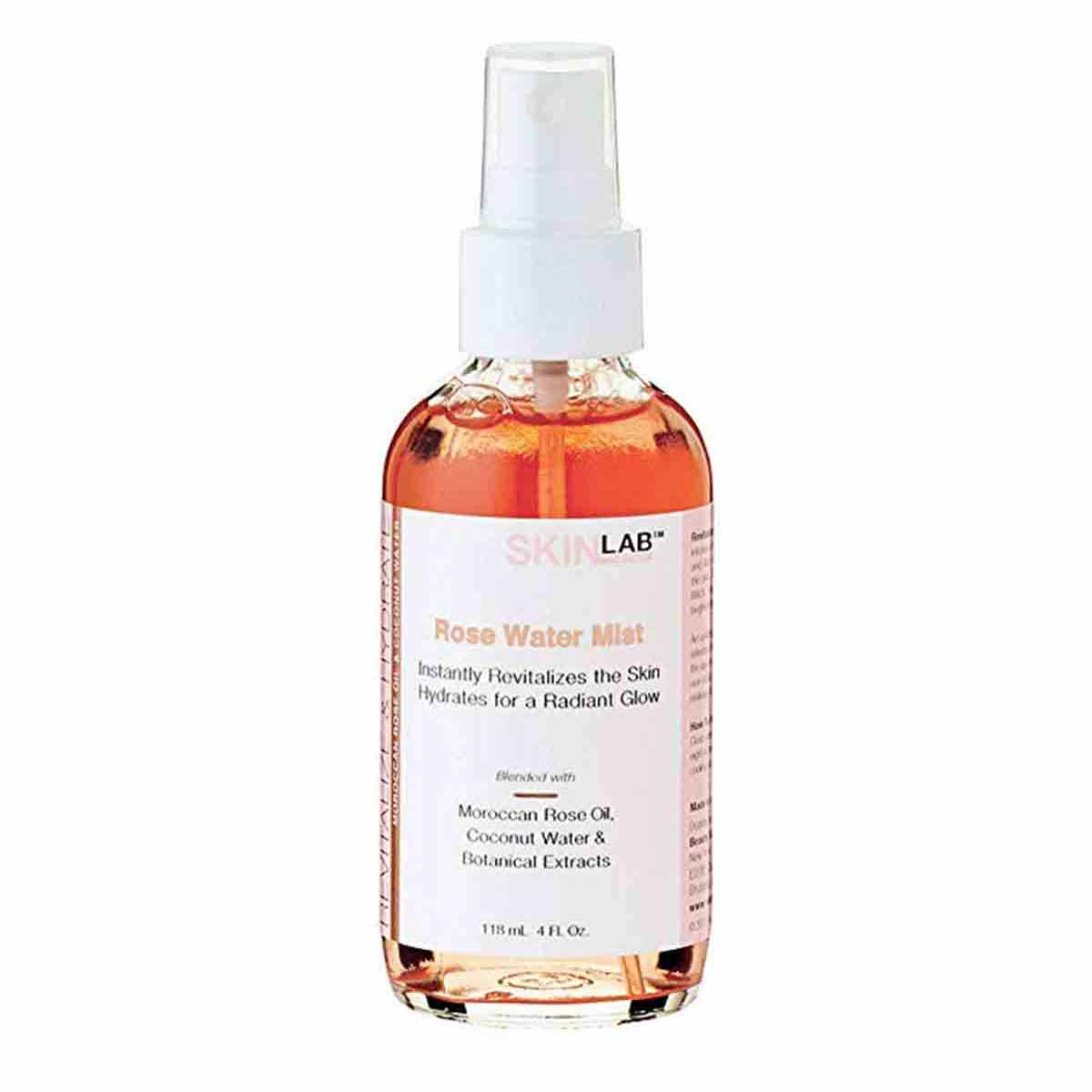 اسپری آب اسکین لب SKINLAB حاوی عصاره رز مراکشی مدل Rose Water Mist حجم 118 میل