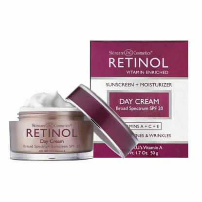 کرم روز ضد چروک و افتادگی پوست رتینول RETINOL مدل DAY CREAM حجم 50 گرم 