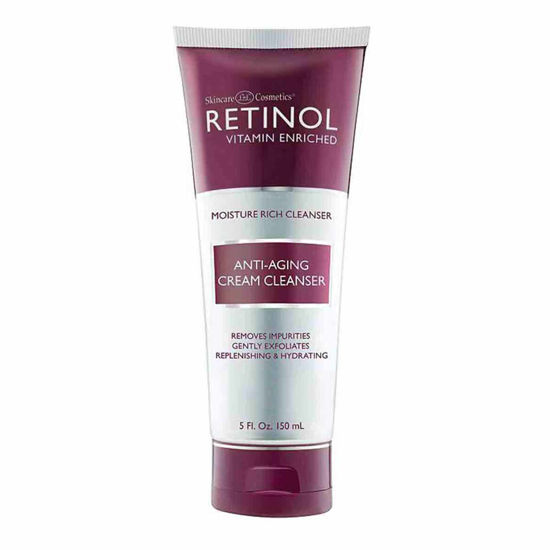 کرم پاک کننده ، لایه بردار و ضد چروک رتینول RETINOL مدل ANTI-AGING CREAM CLEANSER حجم 150 میل