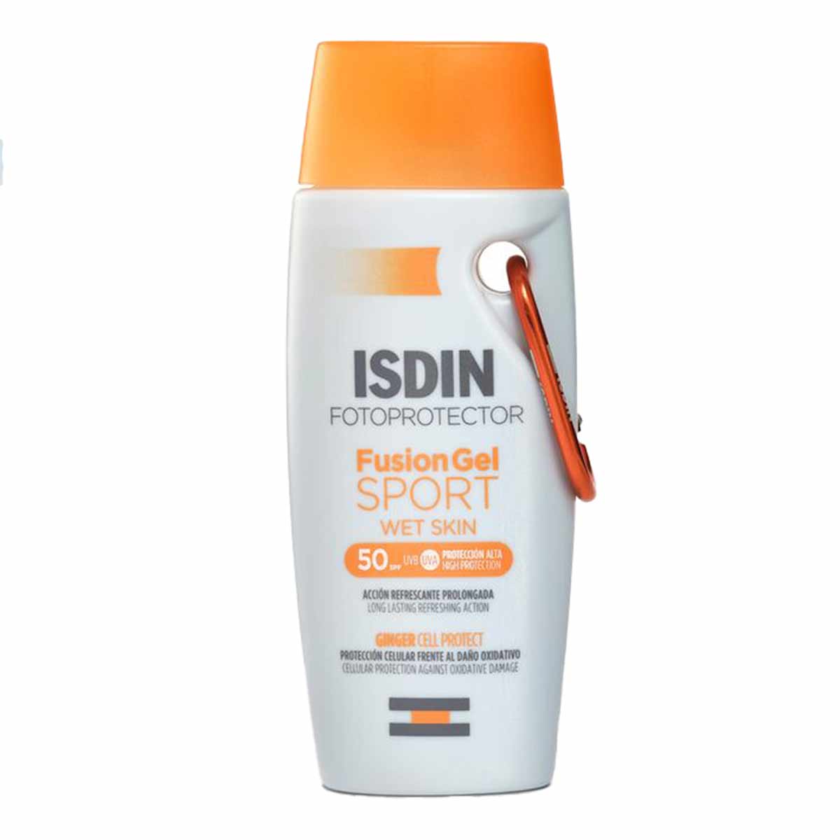 ژل ضد آفتاب بدن ایزدین ISDIN مدل فیوژن ژل اسپرت Fusion Gel SPORT حجم 100 میل 