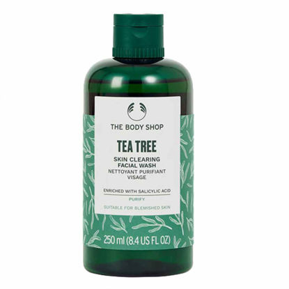 ژل شوینده صورت بادی شاپ THE BODY SHOP حاوی درخت چای TEE TREE مناسب پوست چرب حجم 250 میل