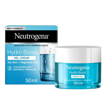 ژل کرم آبرسان نوتروژینا Neutrogena مدل Hydro Boost مناسب پوست خشک حجم 50 میل 