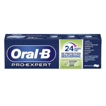 خمیردندان اورال بی Oral-B سری Pro Expert مدل Haleine Fraîche حجم 75 میل 