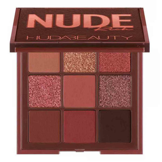 پالت سایه 9 رنگ هدی بیوتی HUDA BEAUTY مدل RICH NUDE