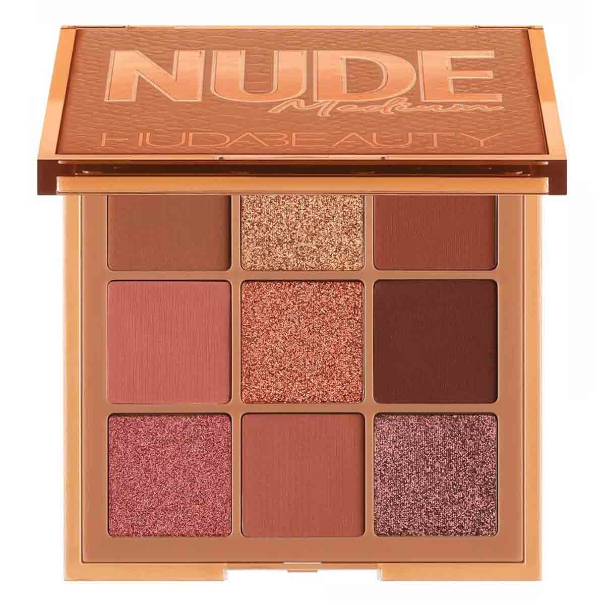 پالت سایه 9 رنگ هدی بیوتی HUDA BEAUTY مدل MEDIUM NUDE