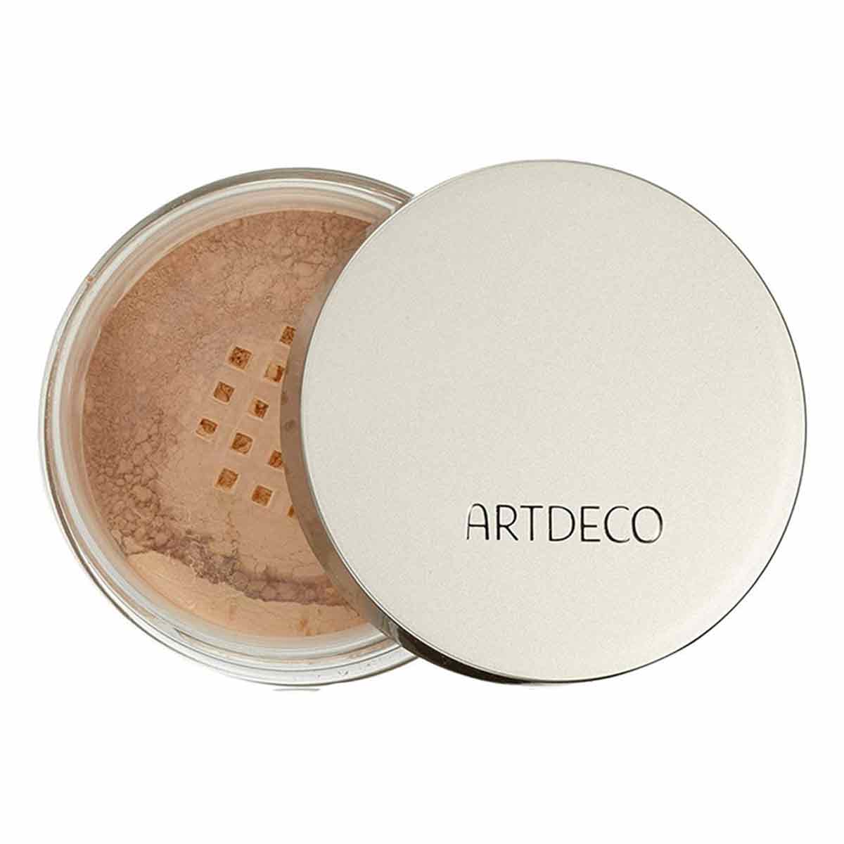 پودر فیکس ( بیک ) شماره 6 تثبیت کننده آرایش آرت دکو ARTDECO مدل Mineral وزن 15 گرم 
