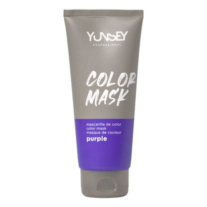 ماسک مو رنگساژ بنفش ارغوانی یانسی YUNSEY مدل COLOR MASK حجم 200 میل 