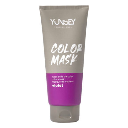 ماسک مو رنگساژ بنفش یانسی YUNSEY مدل COLOR MASK حجم 200 میل