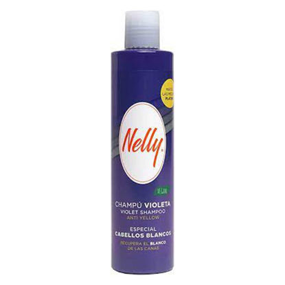 شامپو ضد زردی مو نلی NELLY مدل VIOLET SHAMPOO حجم 250 میل