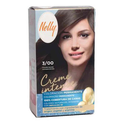 کیت رنگ مو نلی NELLY مدل Creme Intense شماره 3/00