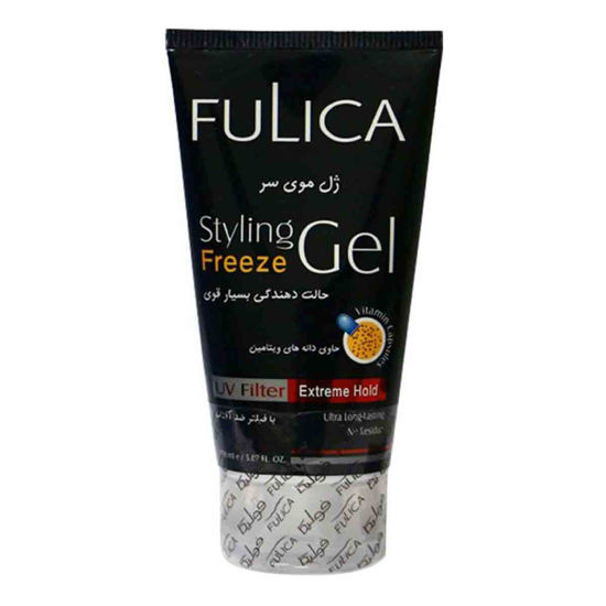 ژل موی سر فولیکا Fulica حالت دهنده بسیارقوی حجم 150 گرمی
