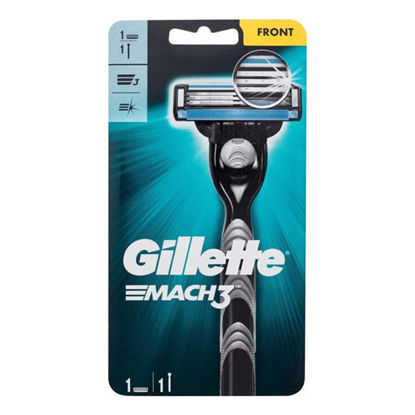 خود تراش 3 لبه ژیلت GILLETTE مدل مچتری MACH3 بسته 1 عددی