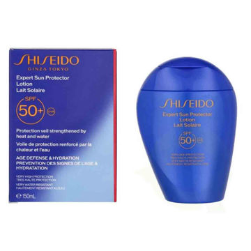 لوسیون ضد آفتاب صورت وبدن شیسیدو SHISEIDO با SPF 50+ حجم 150 میل