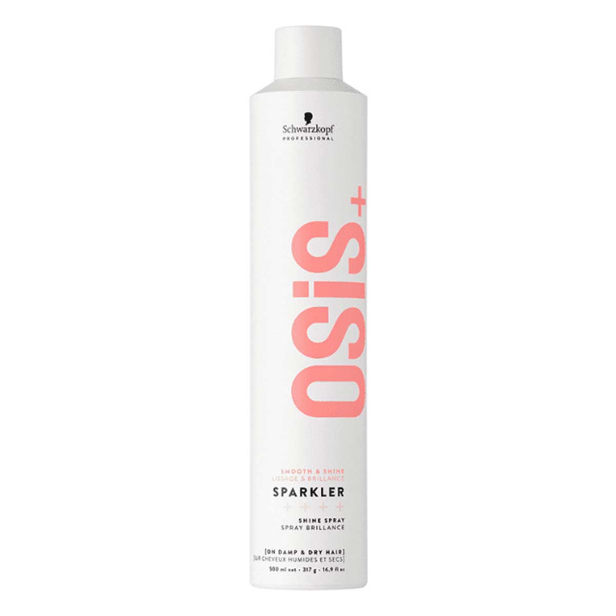 اسپری حالت دهنده و براق کننده وصاف کننده اوسیس OSiS مدل SPARKLER حجم 500 میل