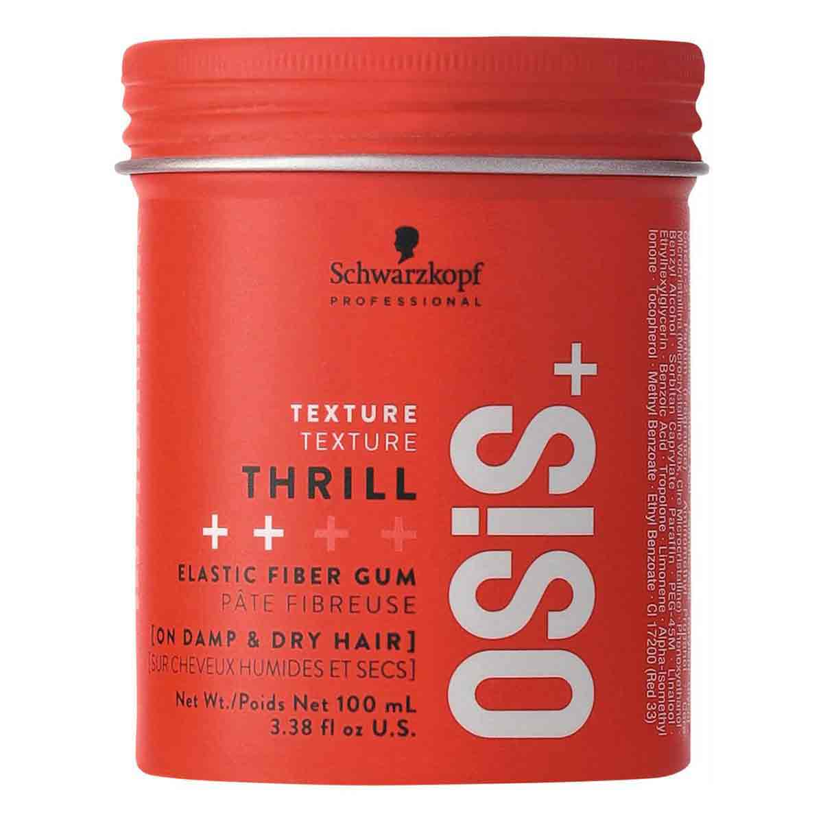 آدامس حالت دهنده مو عنکبوتی اوسیس OSiS مدل THRILL حجم 100 میل