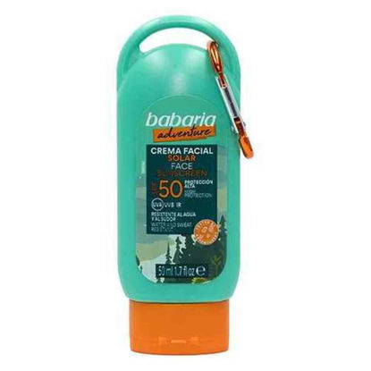کرم ضد آفتاب SPF50 باباریا Babaria مدل Adventure حجم 50 میل