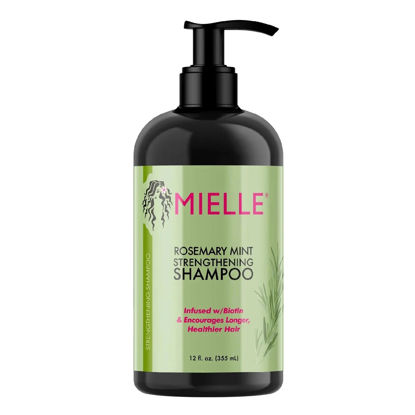 شامپو تقویت کننده و ضد ریزش میله Mielle مدل Rosemary Mint حاوی رزماری و نعنا و بیوتن حجم 355 میل
