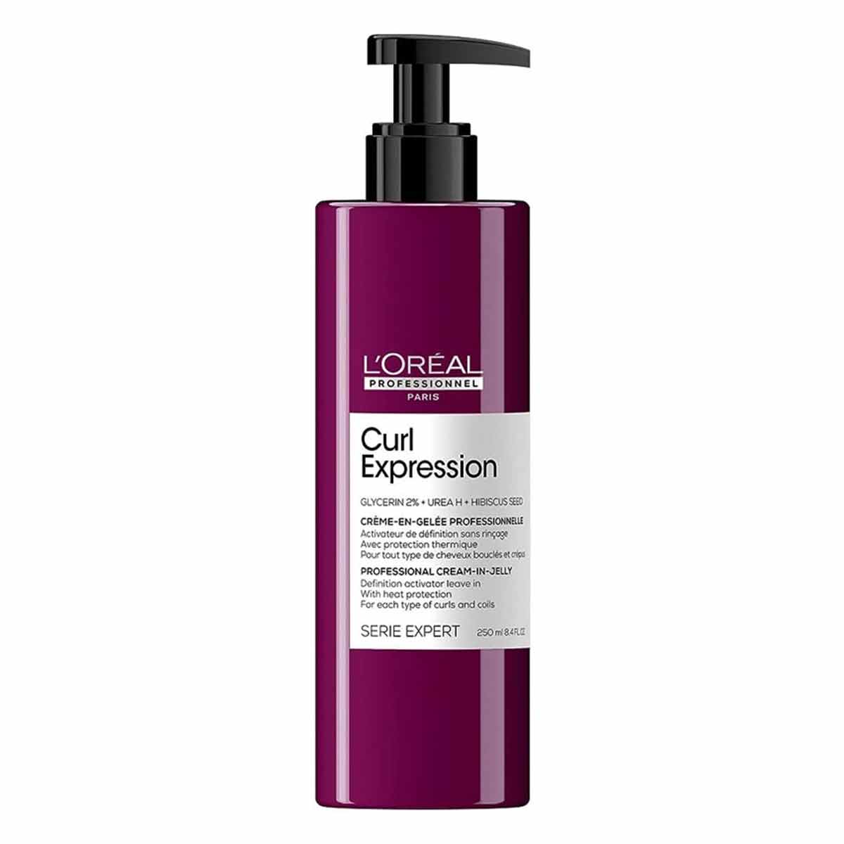 ژل کرم فعال کننده فر مو لورآل پروفشنال Loreal professional مدل Curl Expression حجم 250 میل