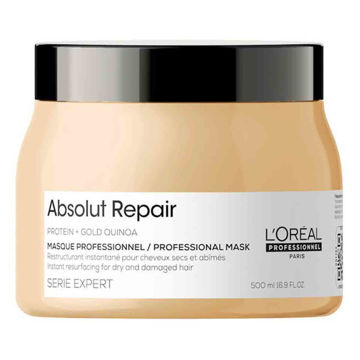 ماسک ترمیم کننده موهای خشک و آسیب دیده لورآل پروفشنال Loreal professional مدل Absolut Repair حجم 500 میل