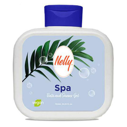 شامپو بدن با رایحه اسپا نلی Nelly مدلSpa حجم 750 میل