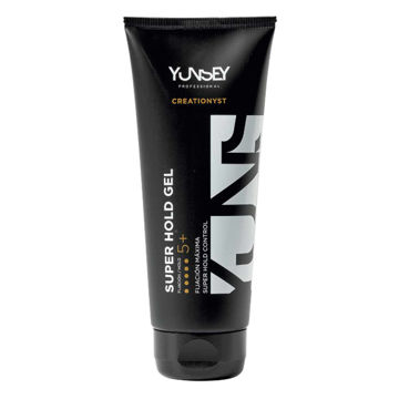 ژل مو بسیار قوی یانسی Yunsey مدل SUPER HOLD قدرت نگهداری 5+ حجم 200 میل