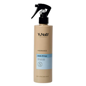 اسپری مو ضد وز ، آبرسان و ترمیم کننده حاوی روغن آرگان یانسی yunsey سری ویگرانس Vigorance No Frizz حجم 300 میلی لیتر