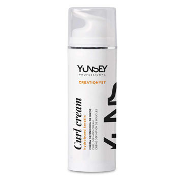 کرم مو فر حالت دهنده و ضد وز و آبرسان قوی یانسی YUNSEY مدل Curl Cream حجم 150 میل