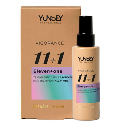 کرم مو ترمیم و احیا کننده 12 کاره یانسی YUNSEY حاوی پروتئین ابریشم مدل ELEVEN+ONE حجم 150 میل