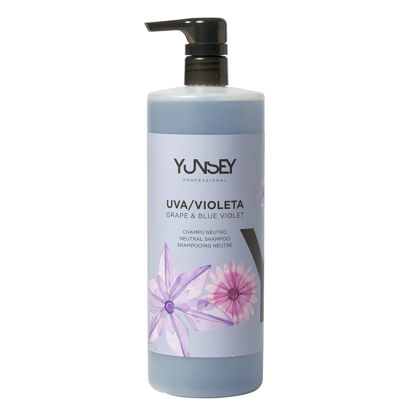 شامپو روزانه برای انواع مو با ویژگی PH خنثی یانسی YUNSEY با رایحه انگور و گل بنفشه سری Aromatica حجم 1000 میلی لیتر