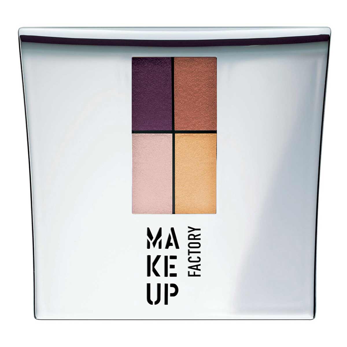 سایه چهار رنگ شماره 89A میکاپ فکتوری MAKEUP FACTORY وزن 1.1×2 + 1.3×2 گرم