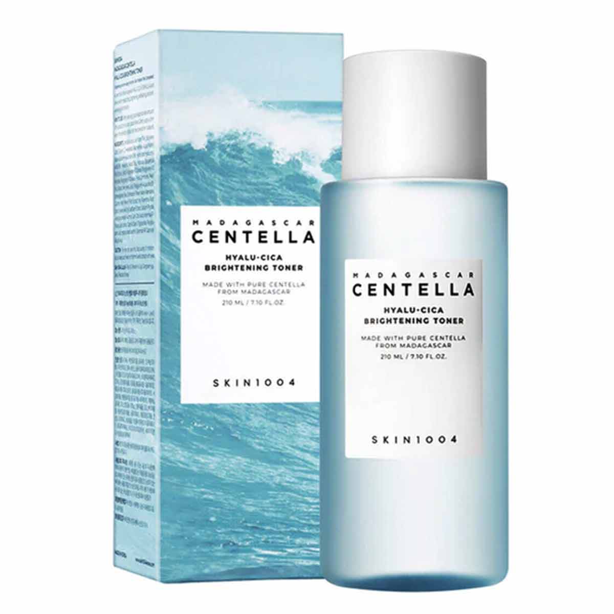 تونر روشن کننده و آبرسان سنتلا CENTELLA مدل HYALU-CICA حجم 210 میل