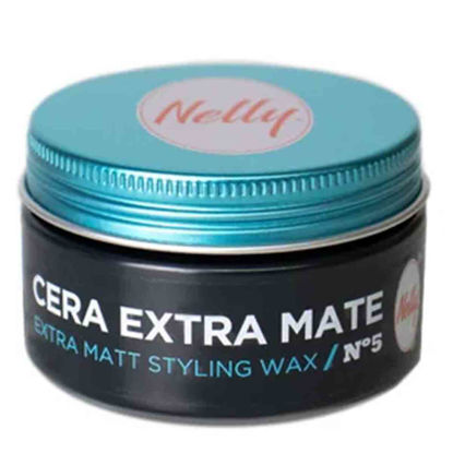 واکس مو فوق مات شماره 5 نلی Nelly مدل CERA EXTRA MATE حجم 100 میل