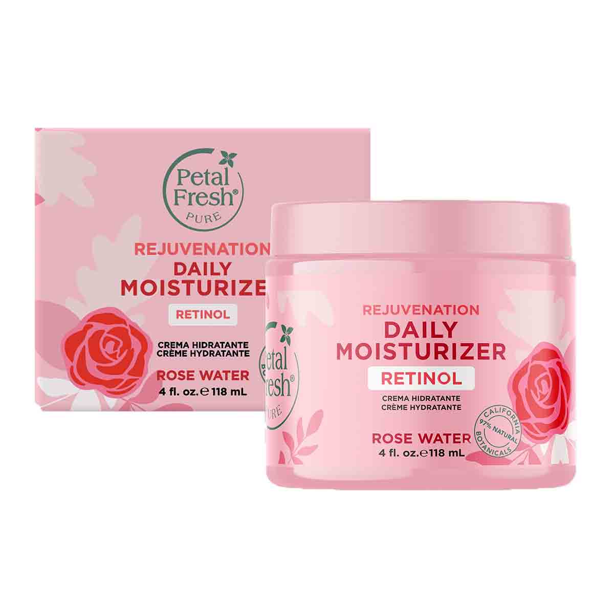 کرم مرطوب کننده صورت رتینول پتال فرش Petal fresh حجم 118 میل
