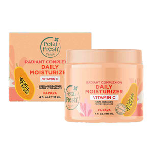 کرم مرطوب کننده صورت ویتامین سی و پاپایا و زرد چوبه پتال فرش Petal fresh حجم 118 میل