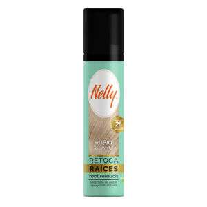 اسپری کانسیلر و رنگ ریشه مو نلی Nelly مدل TOUCH UP رنگ بلوند روشن حجم 75 میل