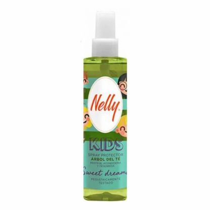 اسپری دو فاز مو کودک نرم کننده و محافظت کننده نلی Nelly مدل KIDS TEA TREE حجم 200 میل