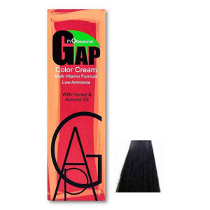 رنگ مو شماره 4/1 گپ GAP رنگ Ash Brown حجم 100 میل