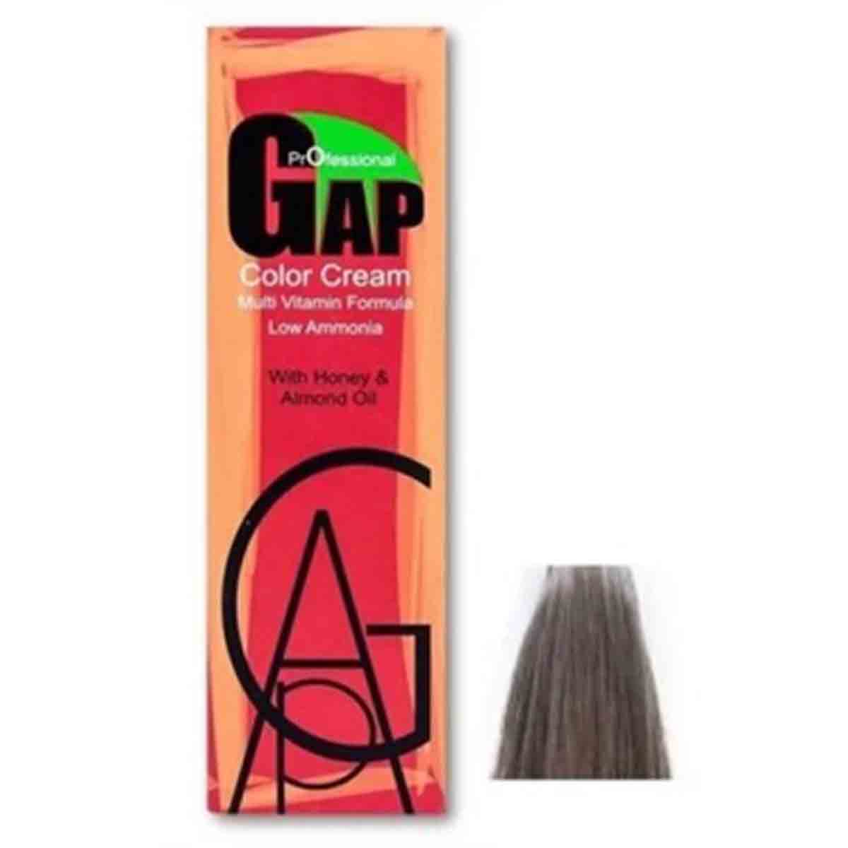 رنگ مو شماره 8/1 گپ GAP رنگ Light Ash Blonde حجم 100 میل