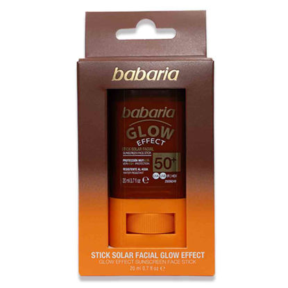 ضد آفتاب استیکی اکلیلی SPF50 باباریا babaria مناسب انواع پوست وزن 20 گرم